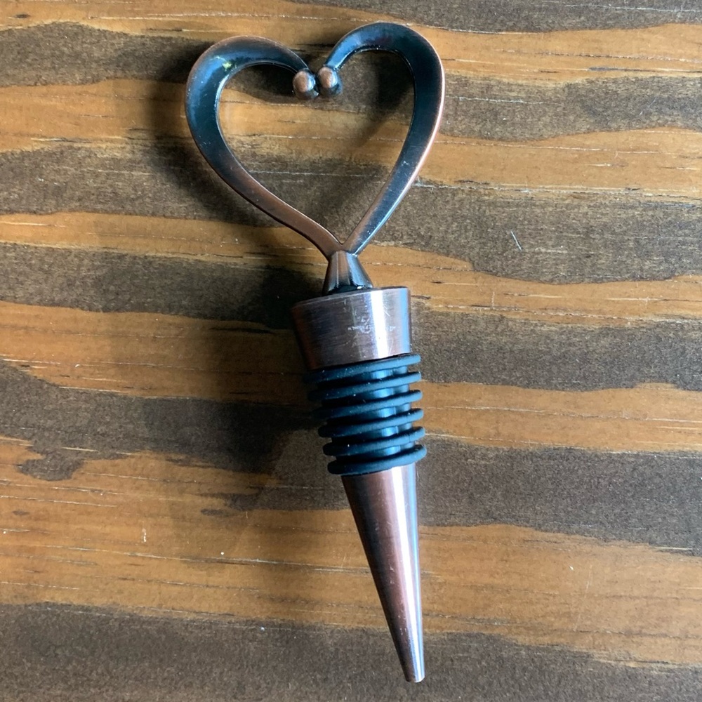 Brushed Bronze Wine Stopper